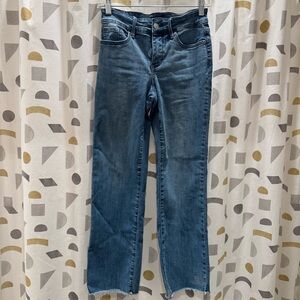 NYDJ Marilyn Straight Jeans - Light Blue Wash